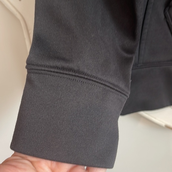 NORTH FACE PULLOVER HOODIE BLACK/PINK SIZE LARGE - Picture 4 of 9